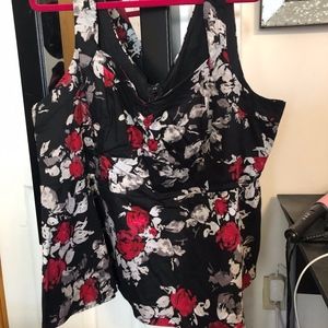 Plus Size Torrid Floral Dress Top
